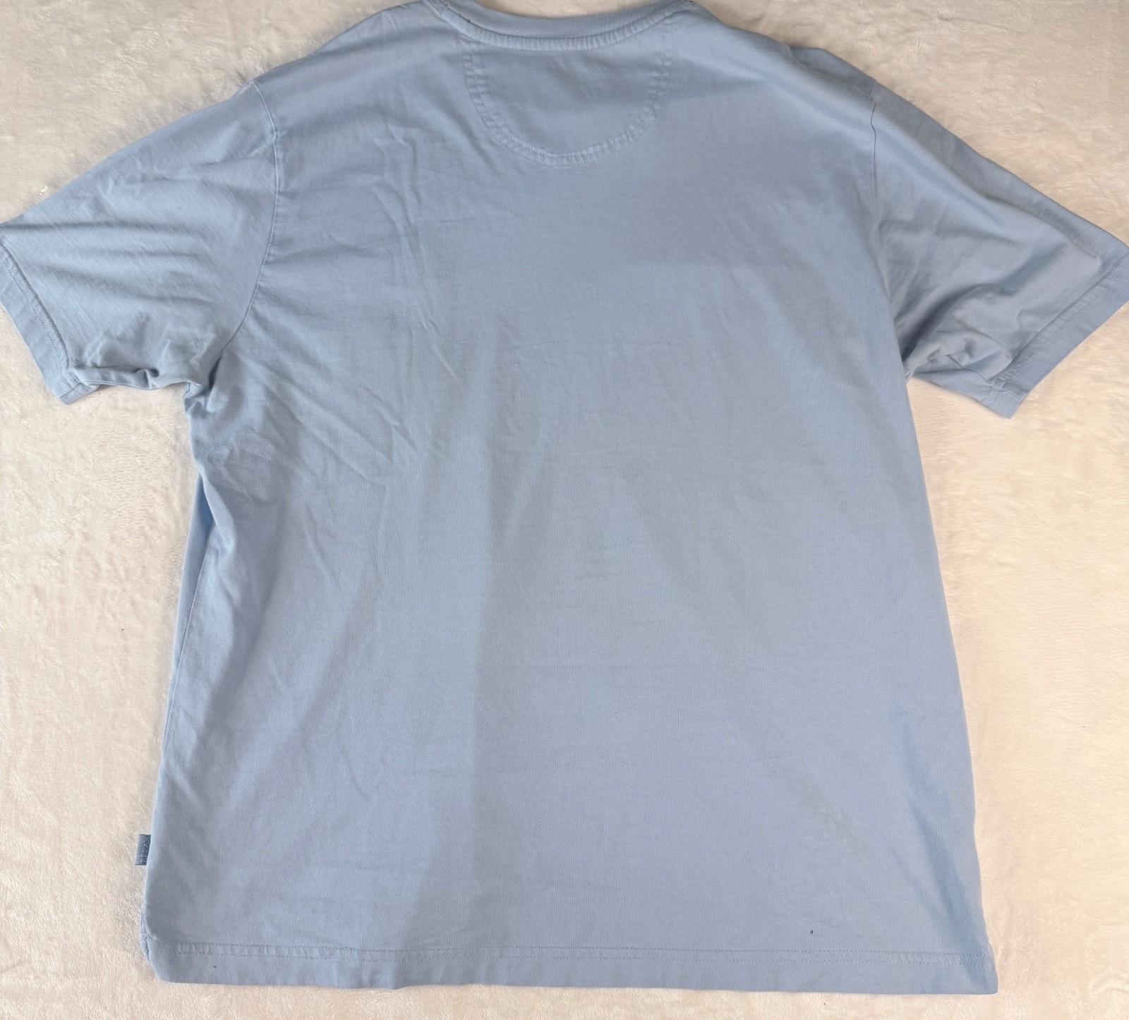 Tommy Bahama Relax Pocket T-Shirt Blue Pima Cotton Men’s Medium
