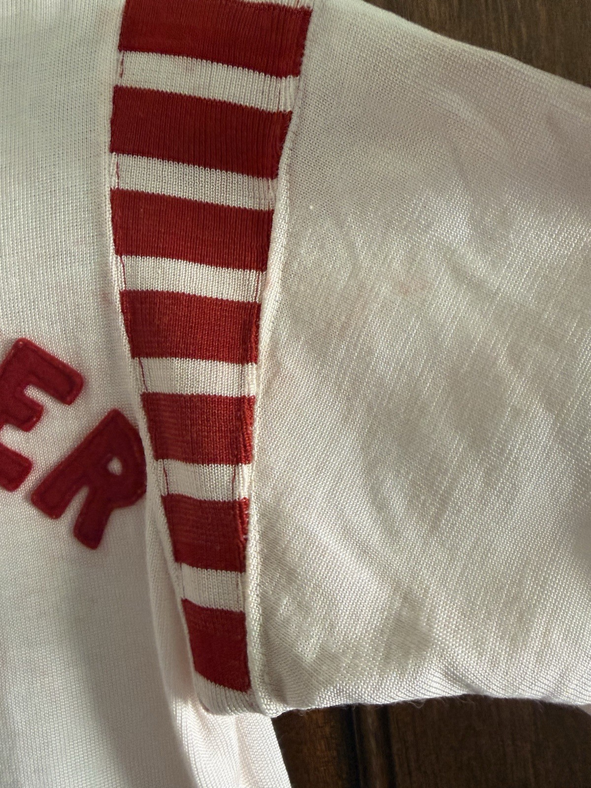 Vintage 50s/60s Los Angeles Pharmacy Rayon Cotton Jersey Tee Size 38