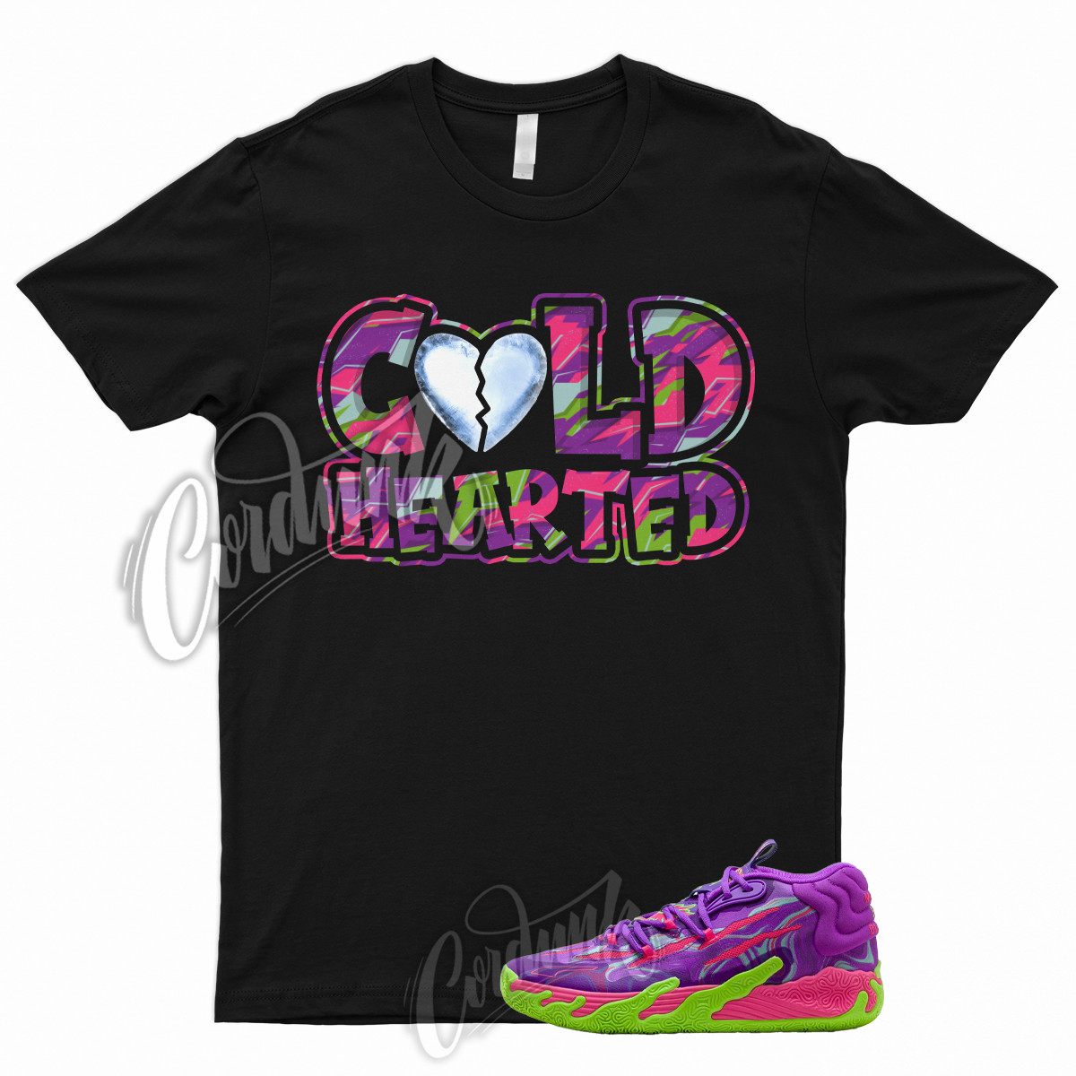 COLD T Shirt for P UMA MB.03 Toxic Purple Glimmer Green Gecko Ball Pink 1