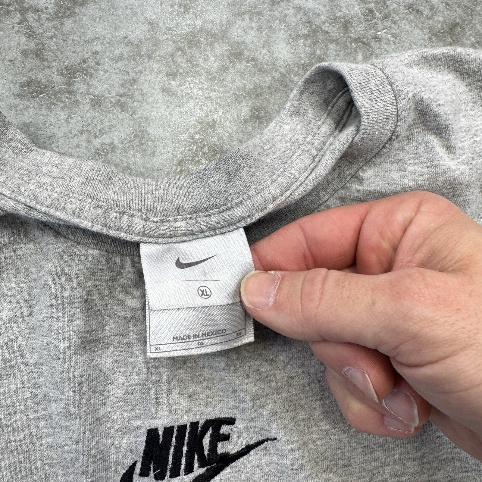 Vintage Nike shirt Adult Extra Large 90s There is no Finish line embroidered y2k