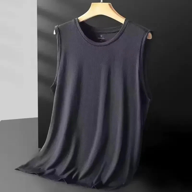 Men&rsquo;s Ice Silk Mesh Vest Lightweight Sports Summer Wear Sleeveless T-shirt Tank
