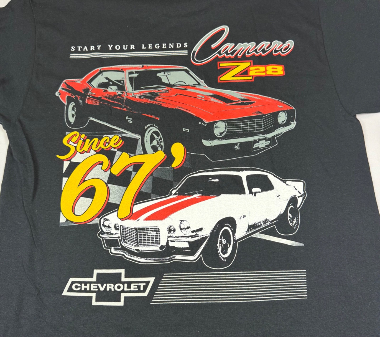 CAMERO BLACK GRAPHIC TEE