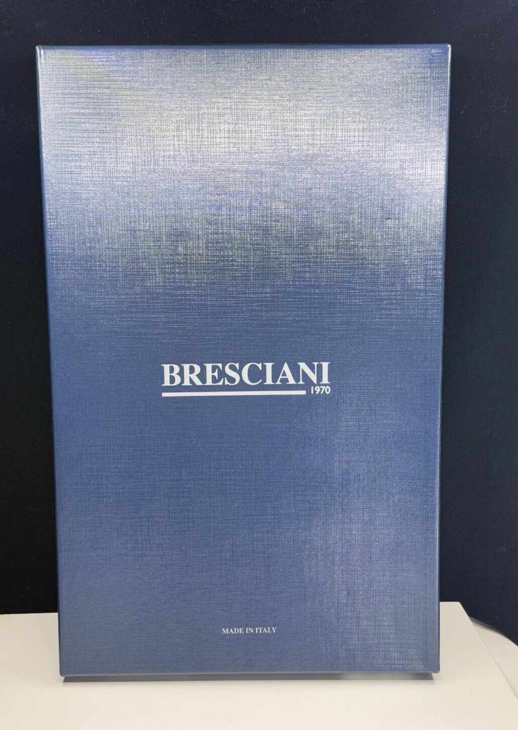 Bresciani 1970 100% Cotton Supremo Tank Wide 01 Nero 2X New With Tags