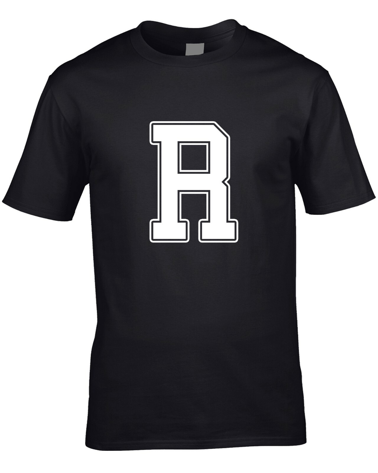 Letter R Men&rsquo;s T-Shirt Funny Joke Name Initials Font Team Cool Gift Idea Custom