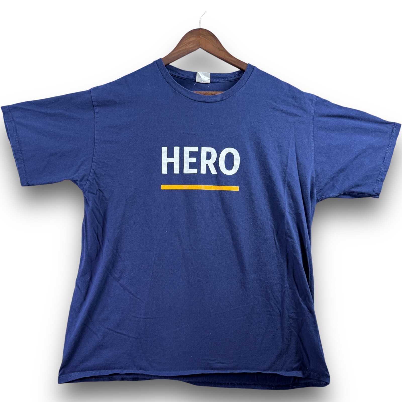 Amazon Hero Thanks To You Men&rsquo;s Navy Blue T-Shirt Size XL Short Sleeve Crew Neck