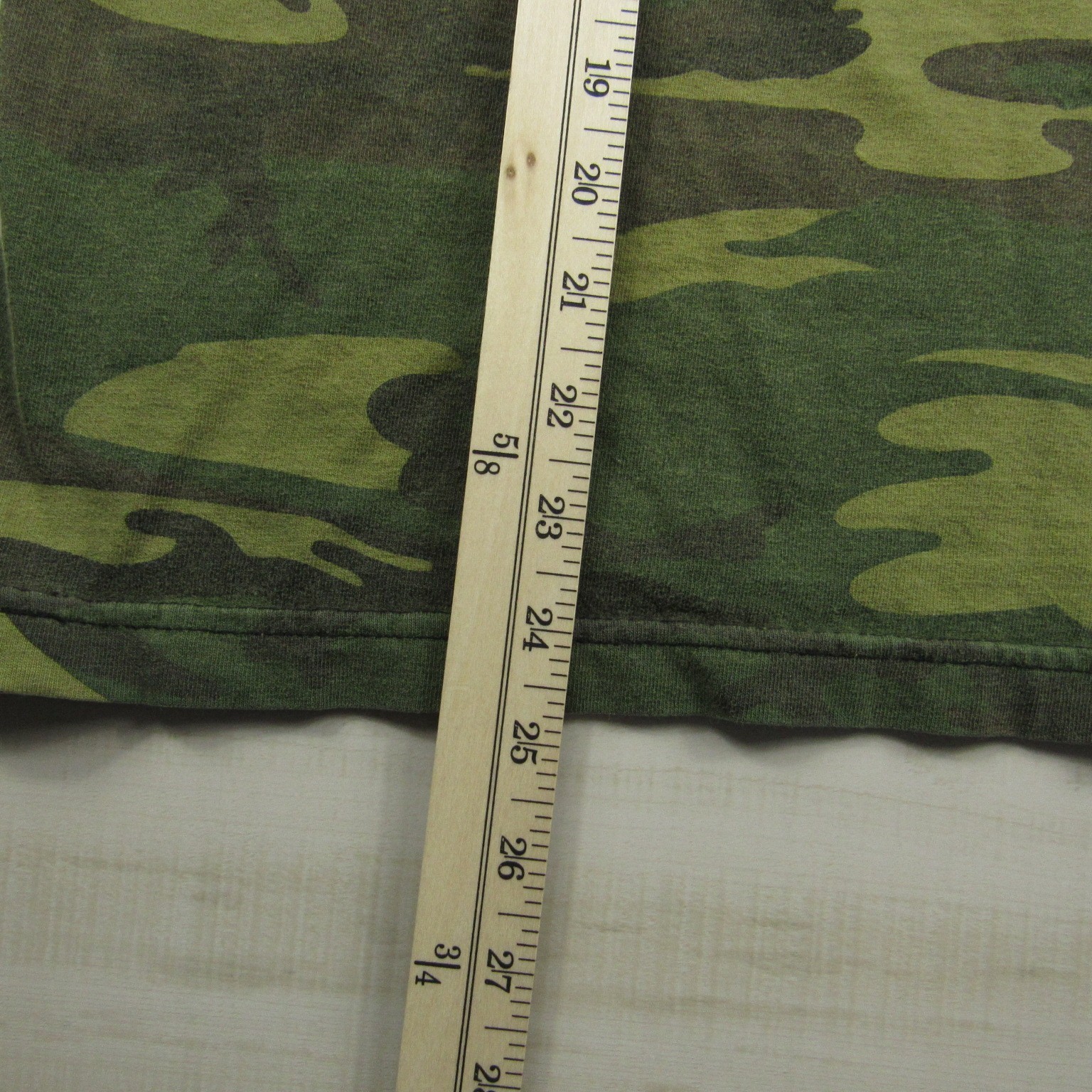 Vintage Mossimo Shirt Mens Small Green Camo Casual Short Sleeve Cotton