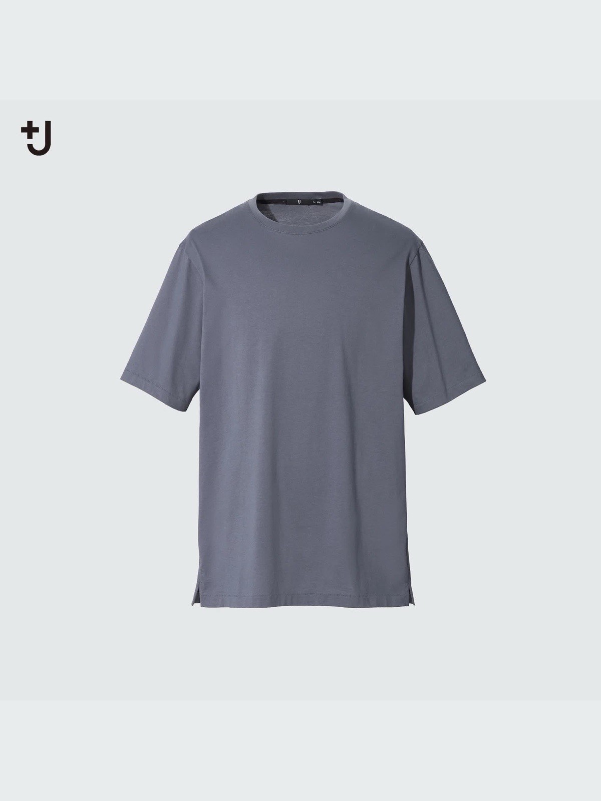 Uniqlo x Jil Sander +J Supima® Cotton Relaxed Fit T-Shirt Dark Grey Size Small