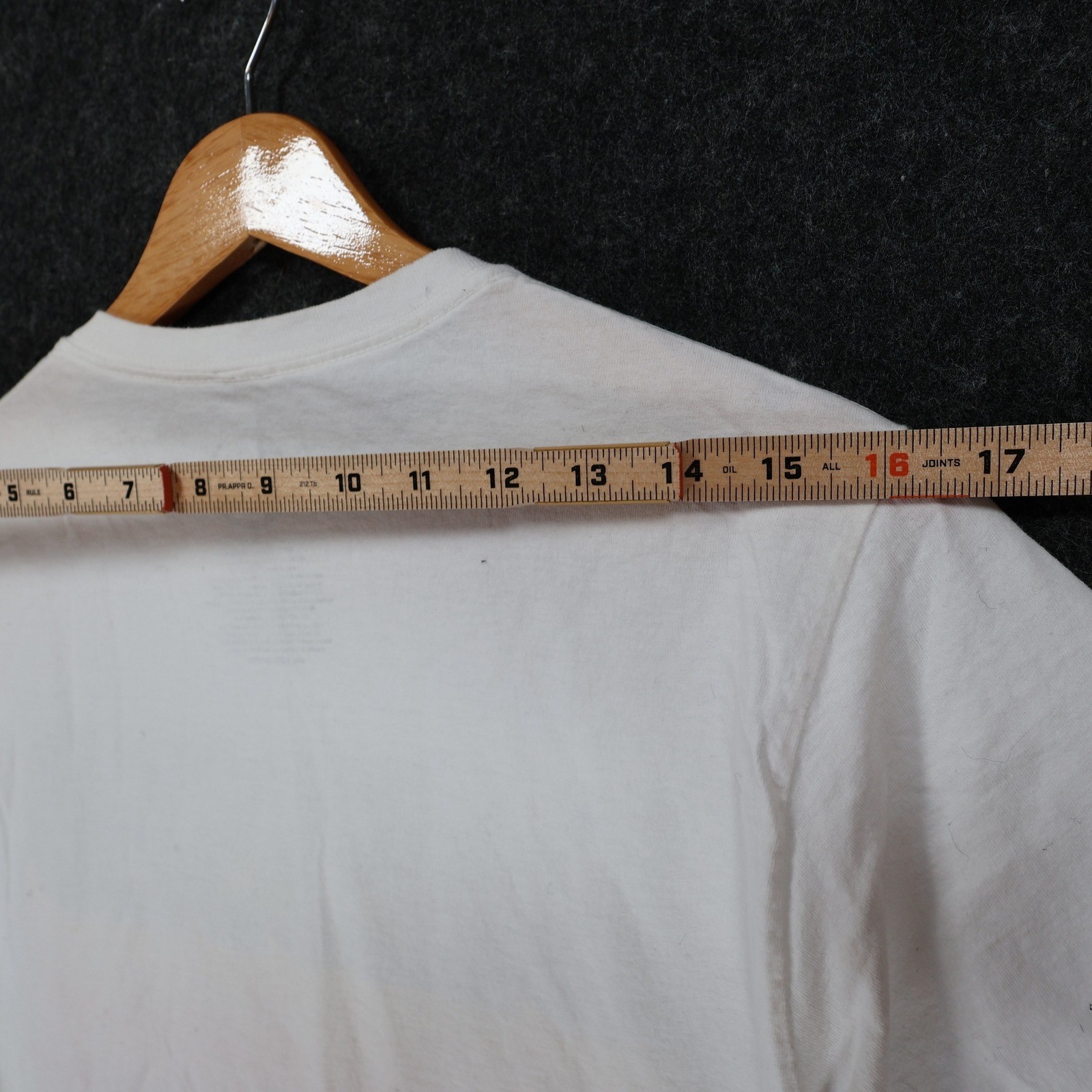 DOM T Shirt Mens Small White Excellent Blessed Rainbow Graphic Tee