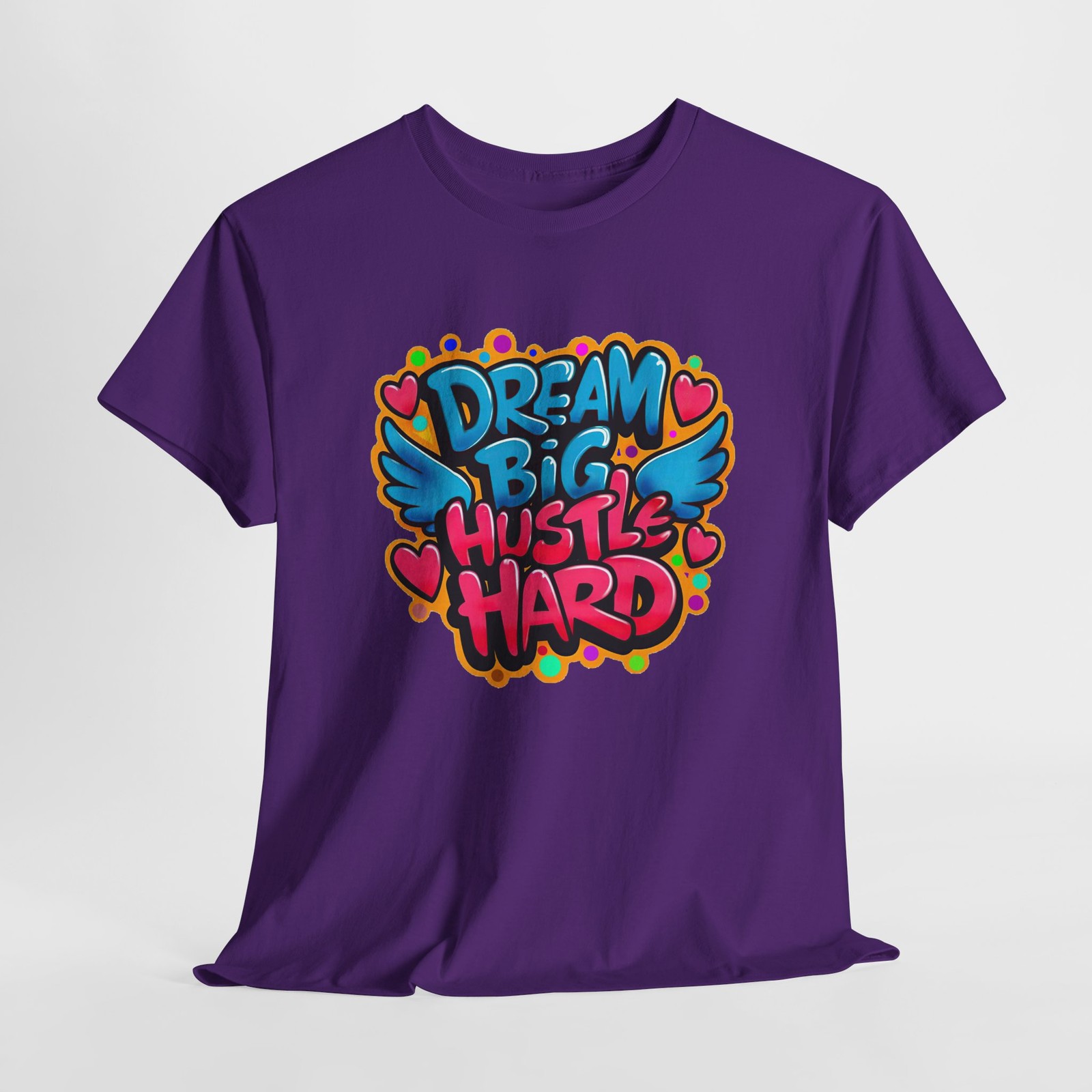 Dream Big Hustle Hard Unisex Tee, Motivational Shirt, Gift for […]