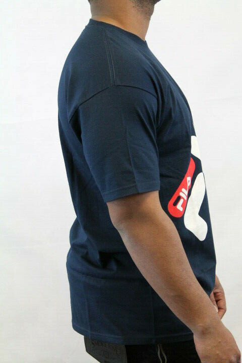 FILA MEN S/S MICAH T-SHIRT BLUE/WHITE/RED LM171S89