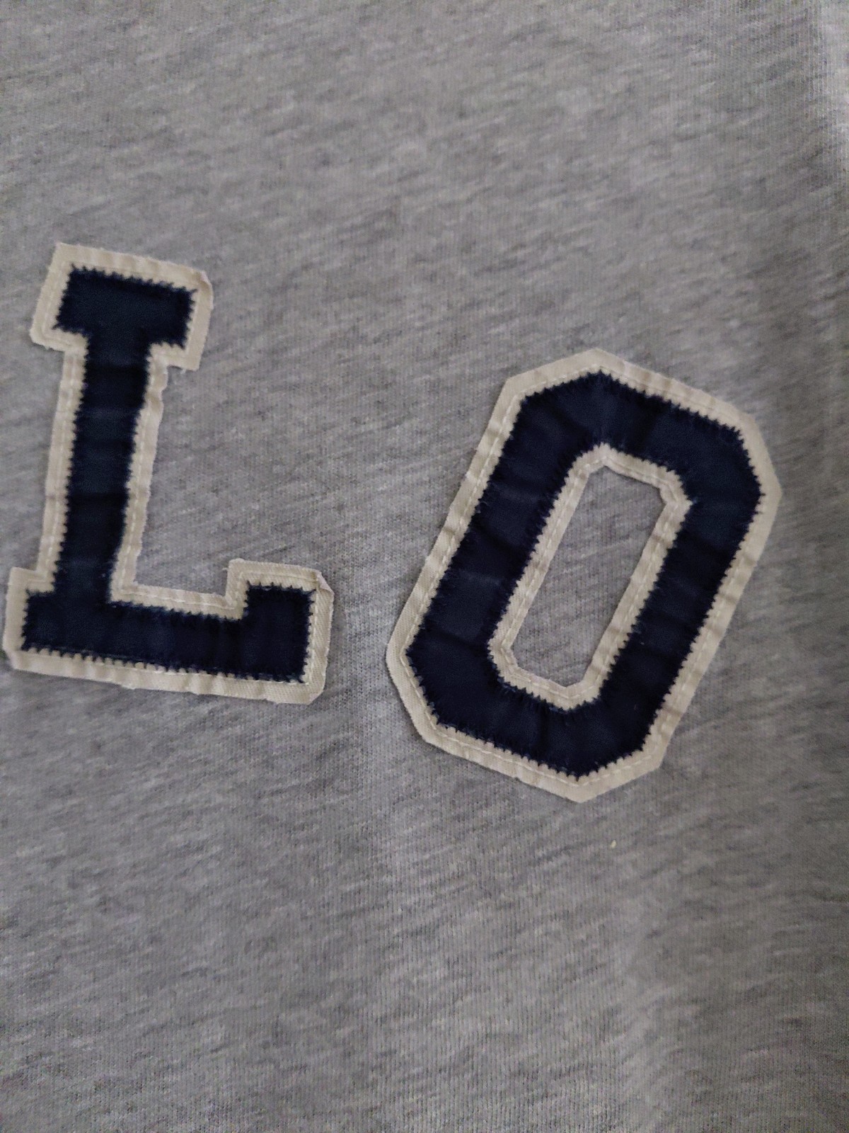 Polo Ralph Lauren Mens T Shirt Size Medium Logo Letter Design Grey 100% Cotton