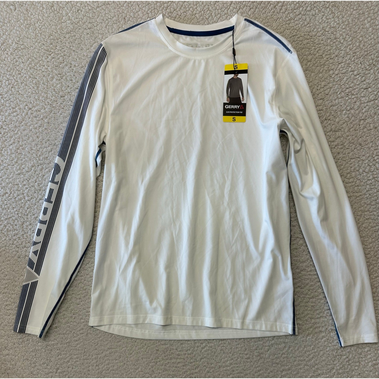 NWT* Gerry Mens Long Sleeve Sun Protection Tee Shirt Small