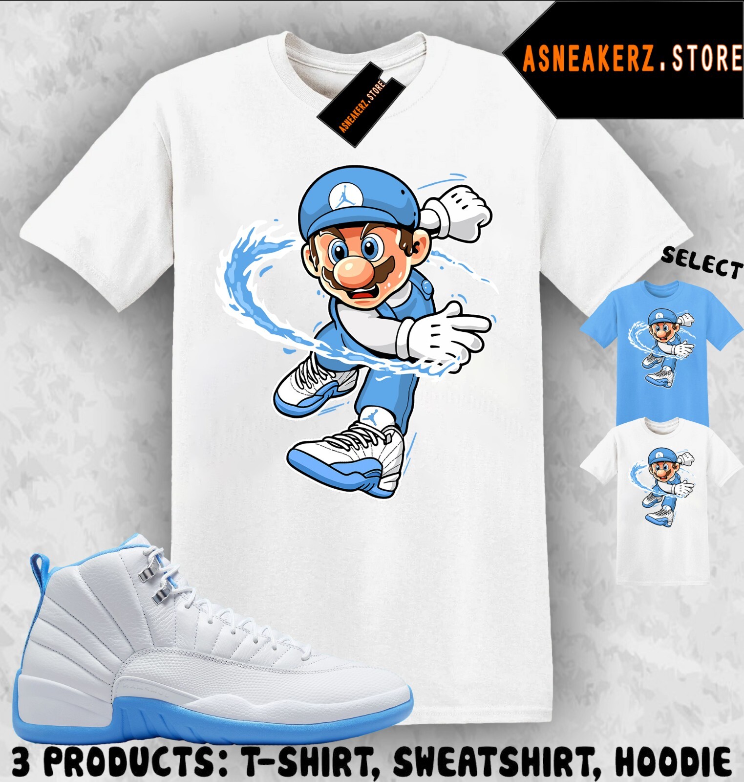 Shirt To Match AJ 12 Melo 2025 Sneaker Matching Tee Sneakerhead Mario T-Shirt