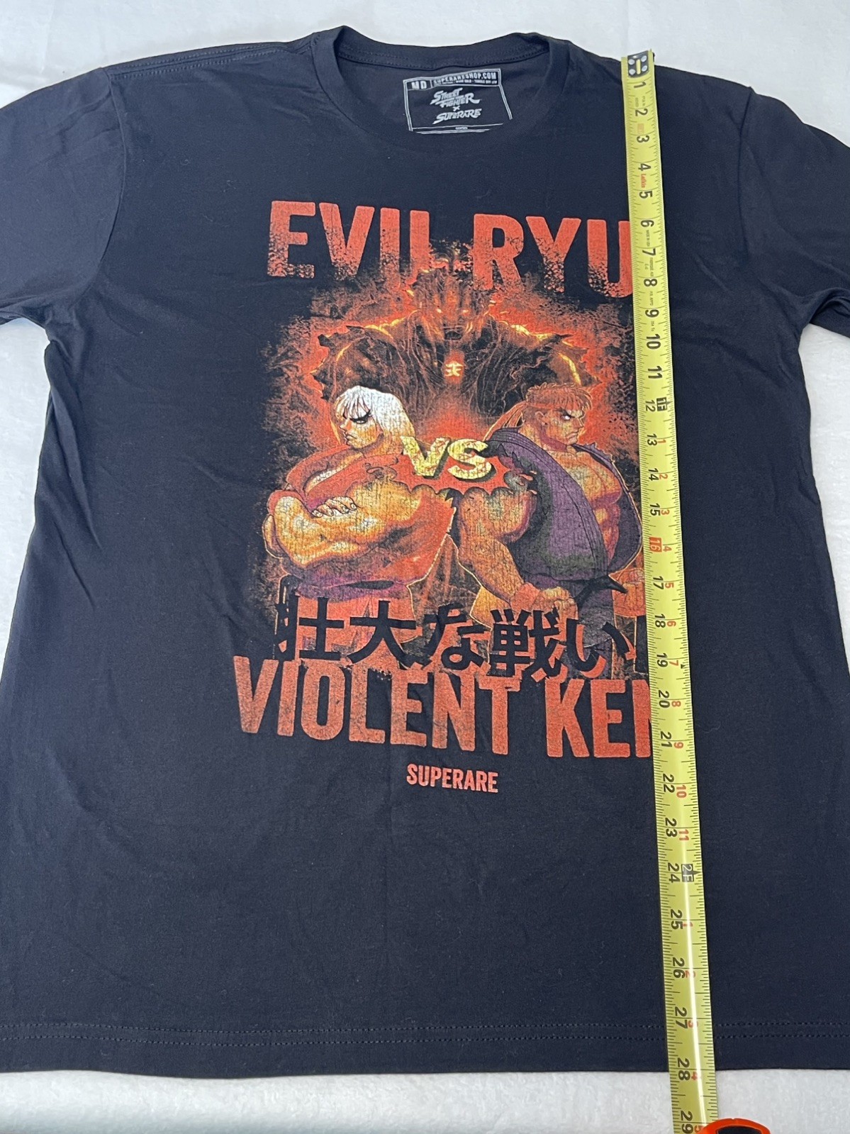 Street Fighter – Violent Ken, Evil Ryu & Akuma T shirt Size M