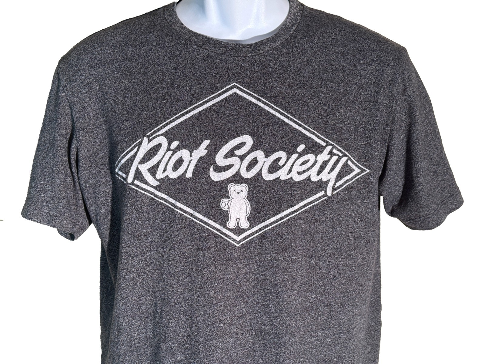 RIOT SOCIETY Short Sleeve Pull-Over T-Shirt Black Small