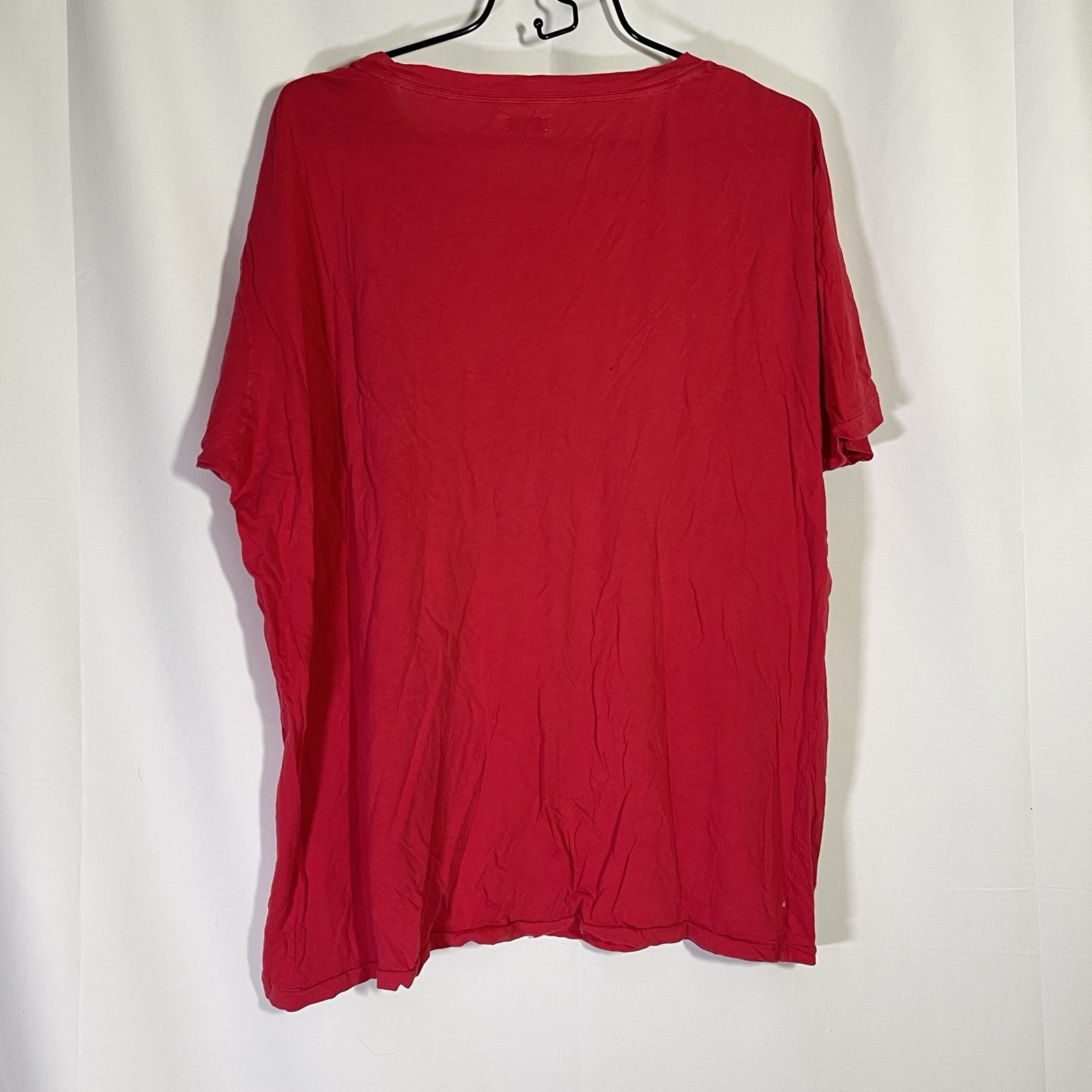 Willy Chavarria I Need Love T Shirt Sz XL Red Thin Fabric Soft