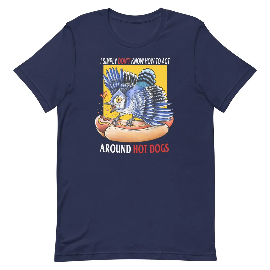 Hot Dog Unisex t-shirt