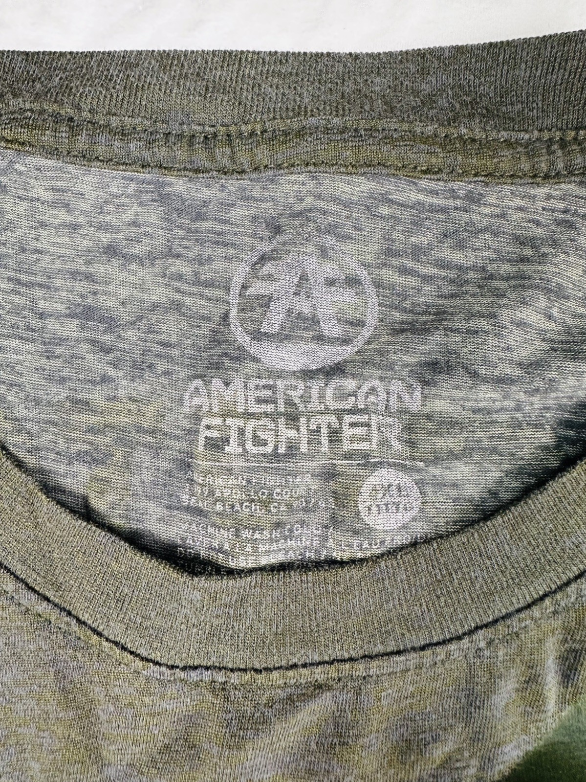 American Fighter Mens Double-sided T-shirt (Size 4XL)