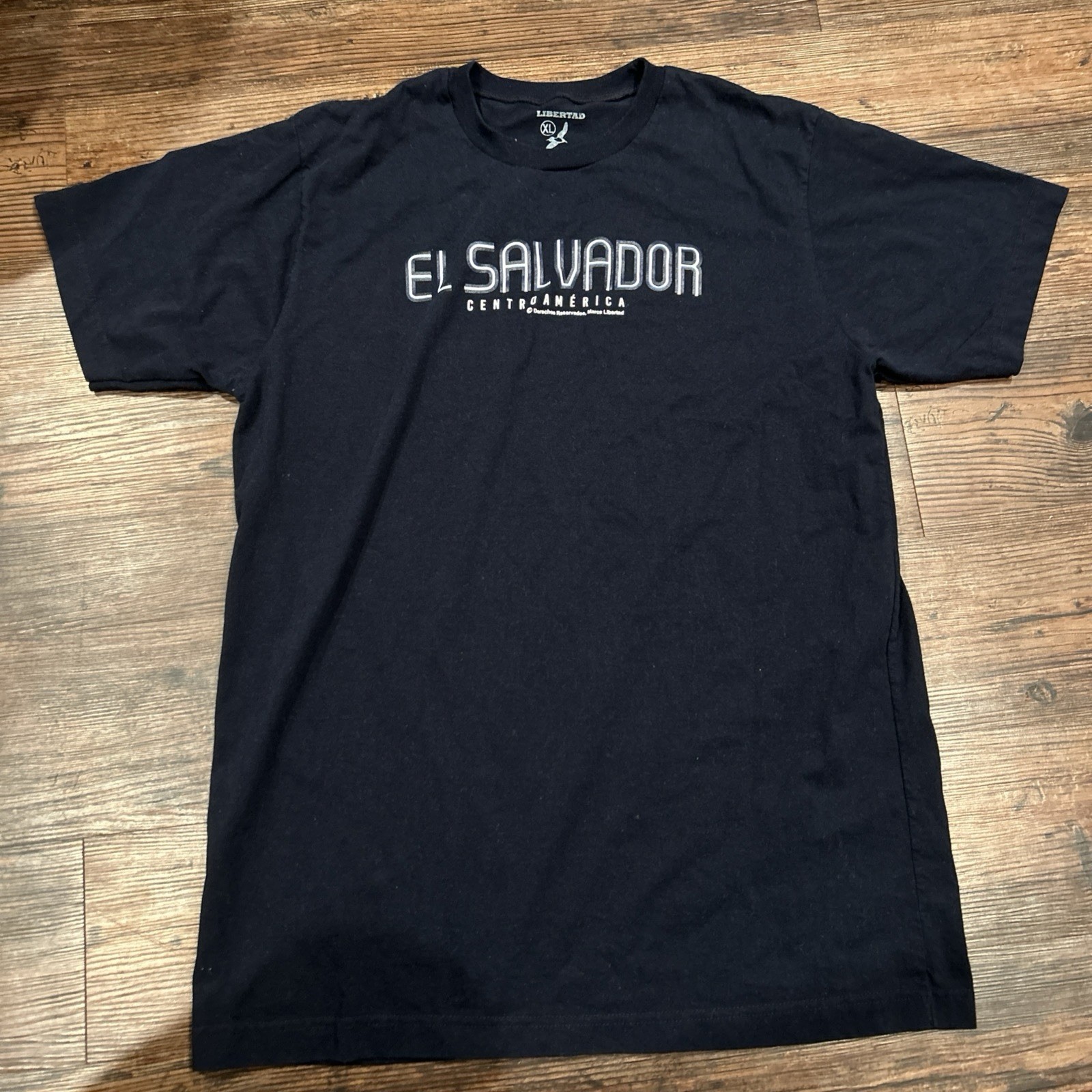 El Salvador Dark Blue T Shirt XL Slim