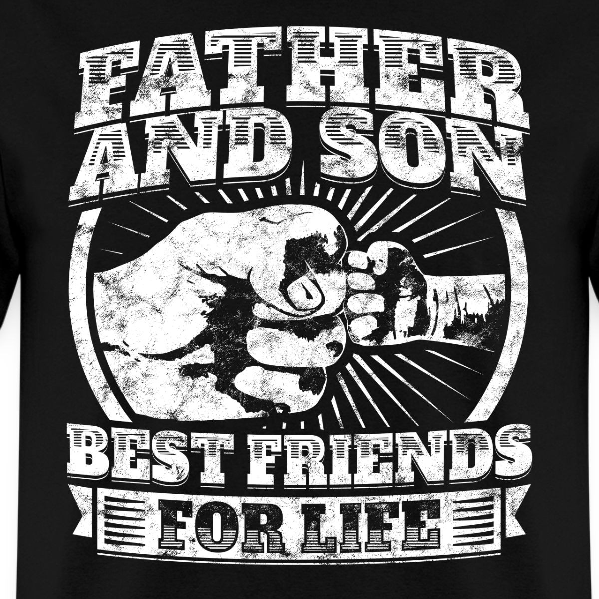 Father And Son Best Friends For Life Men&rsquo;s T-Shirt