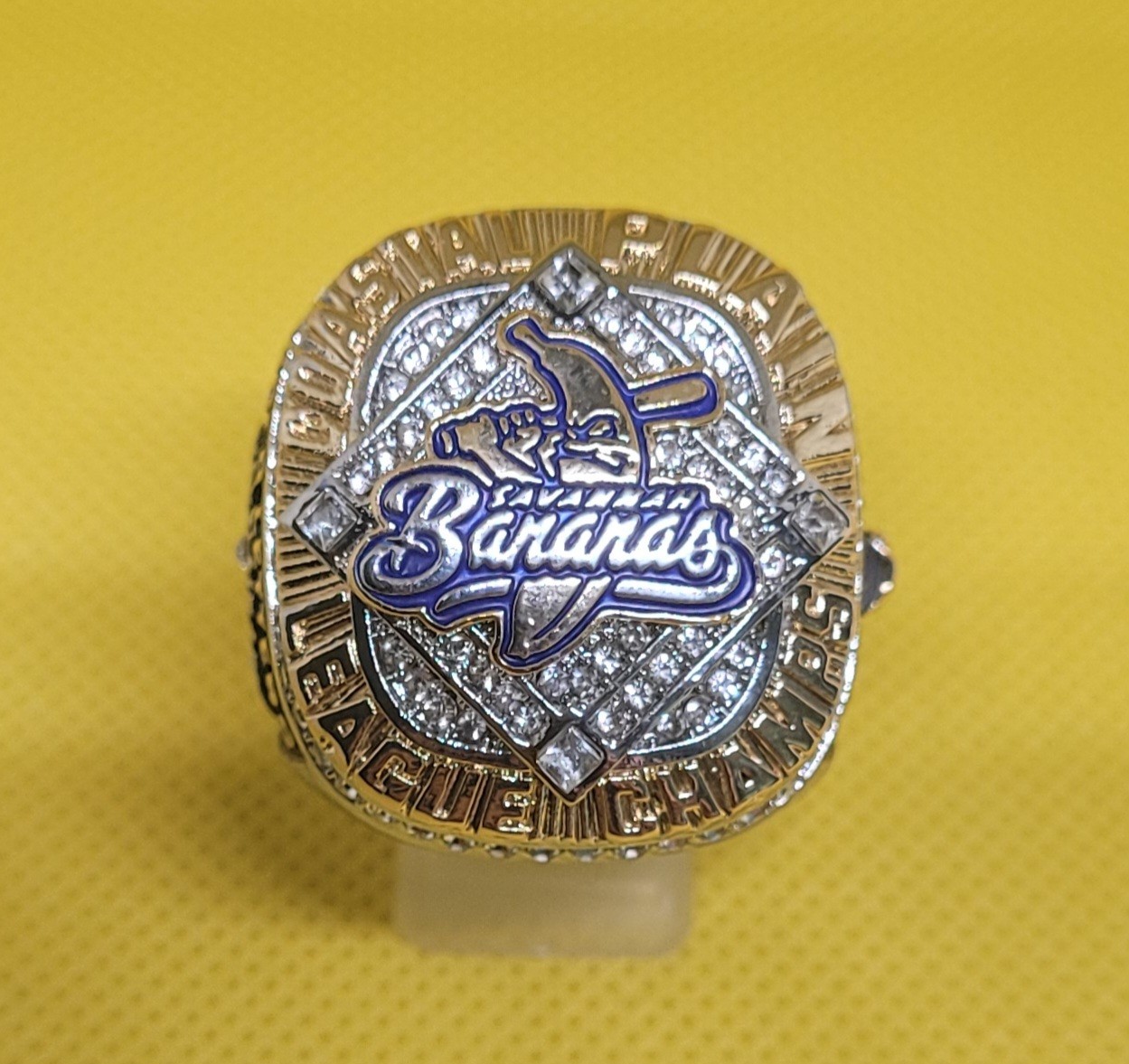 2016 Savannah Bananas Championship Ring – Size 12 – Salesman Sample