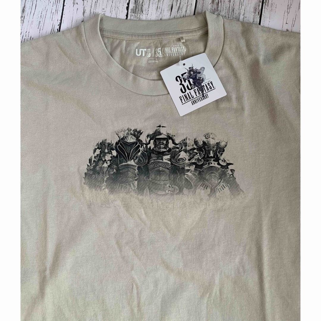 Final Fantasy XII FF12 x Uniqlo UT T shirt Size JP M (US S) Beige #C