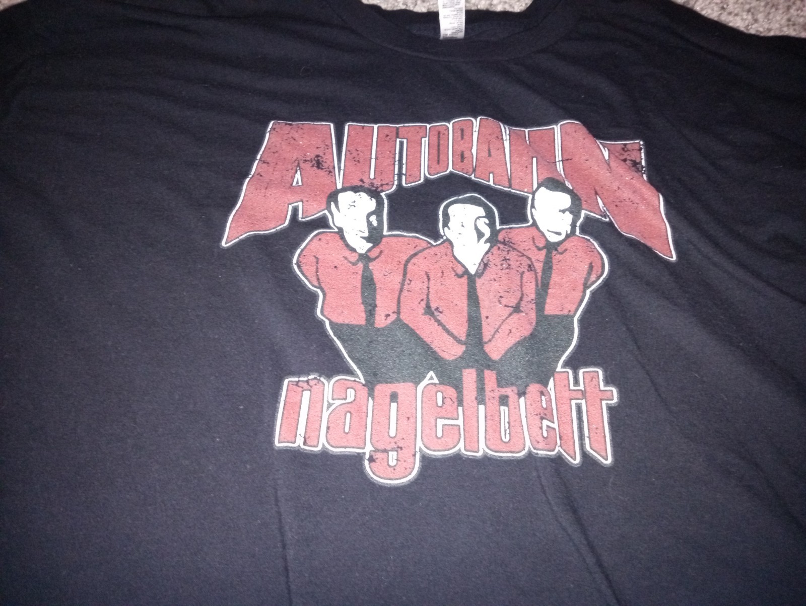 The Big Lebowski Autobahn Nagelbett Black T Shirt Size 3XL