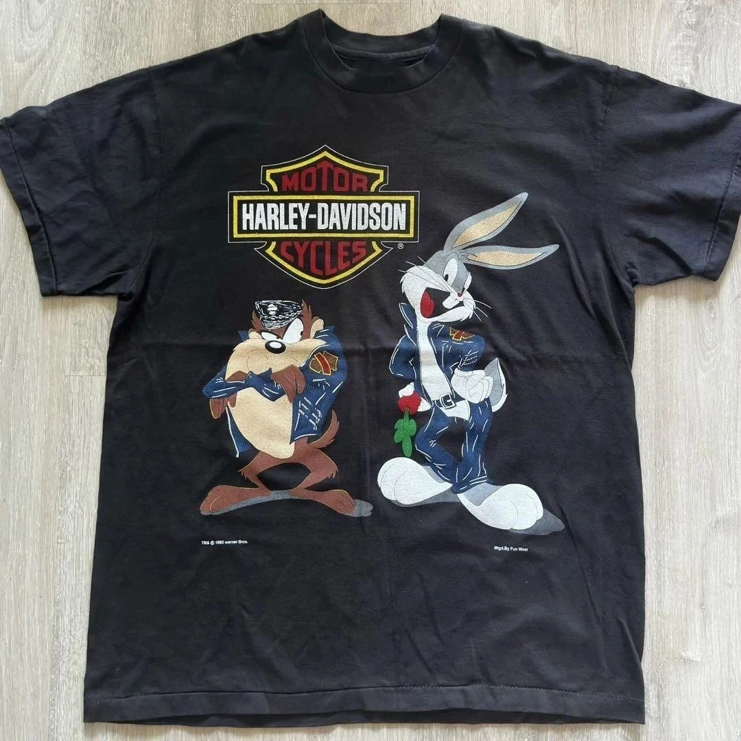 Harley-Davidson × Looney Tunes Reprint T-Shirt 1999