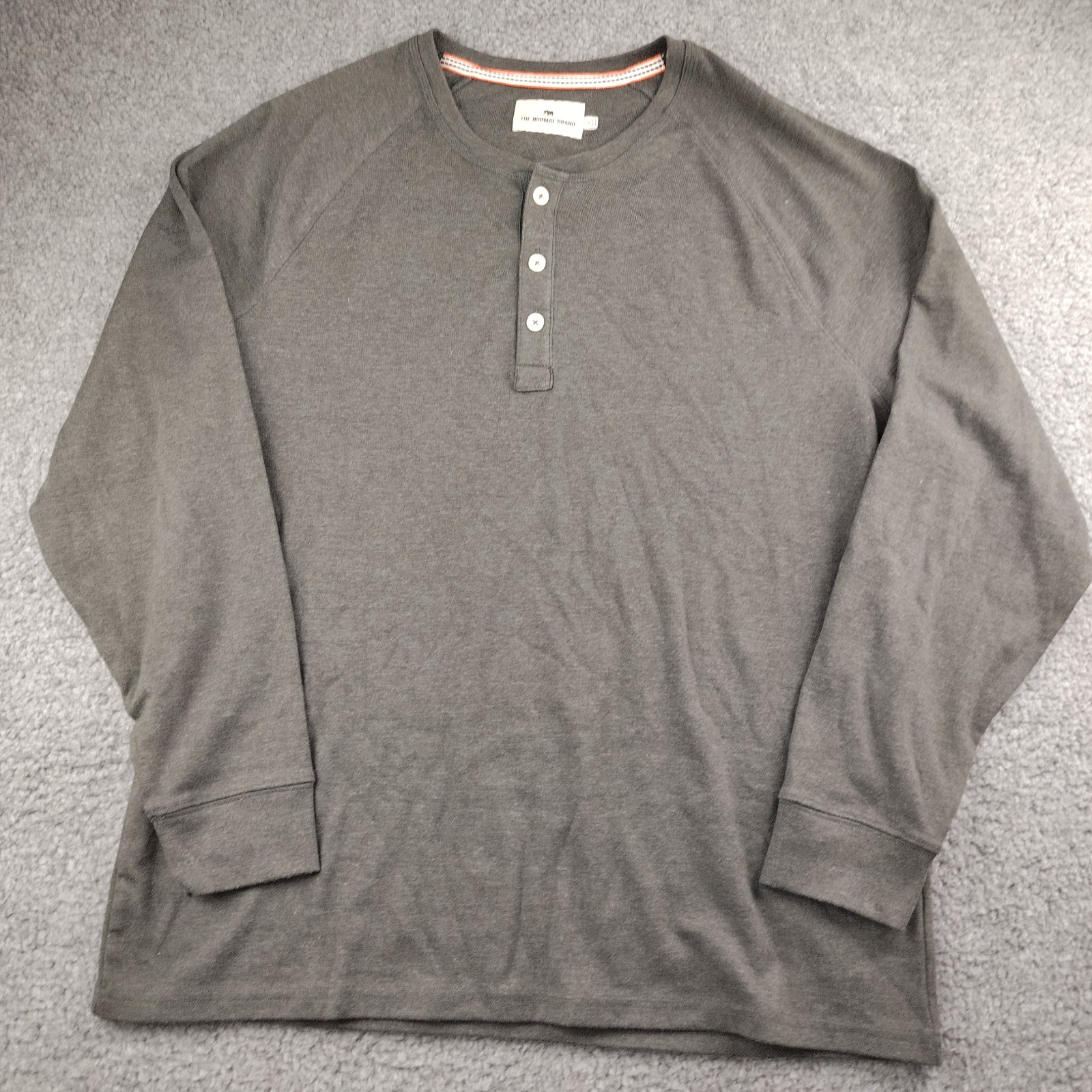 The Normal Brand Puremeso Everyday Henley shirt Size XL Mens