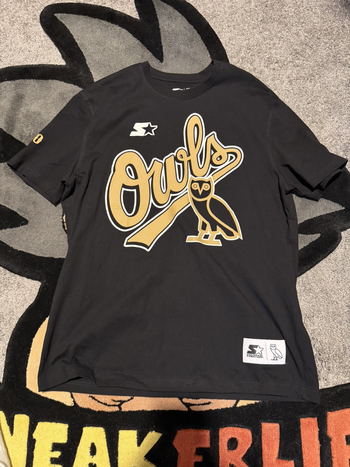 OVO Starter Owls Shirt Octobers Very Own Size Large