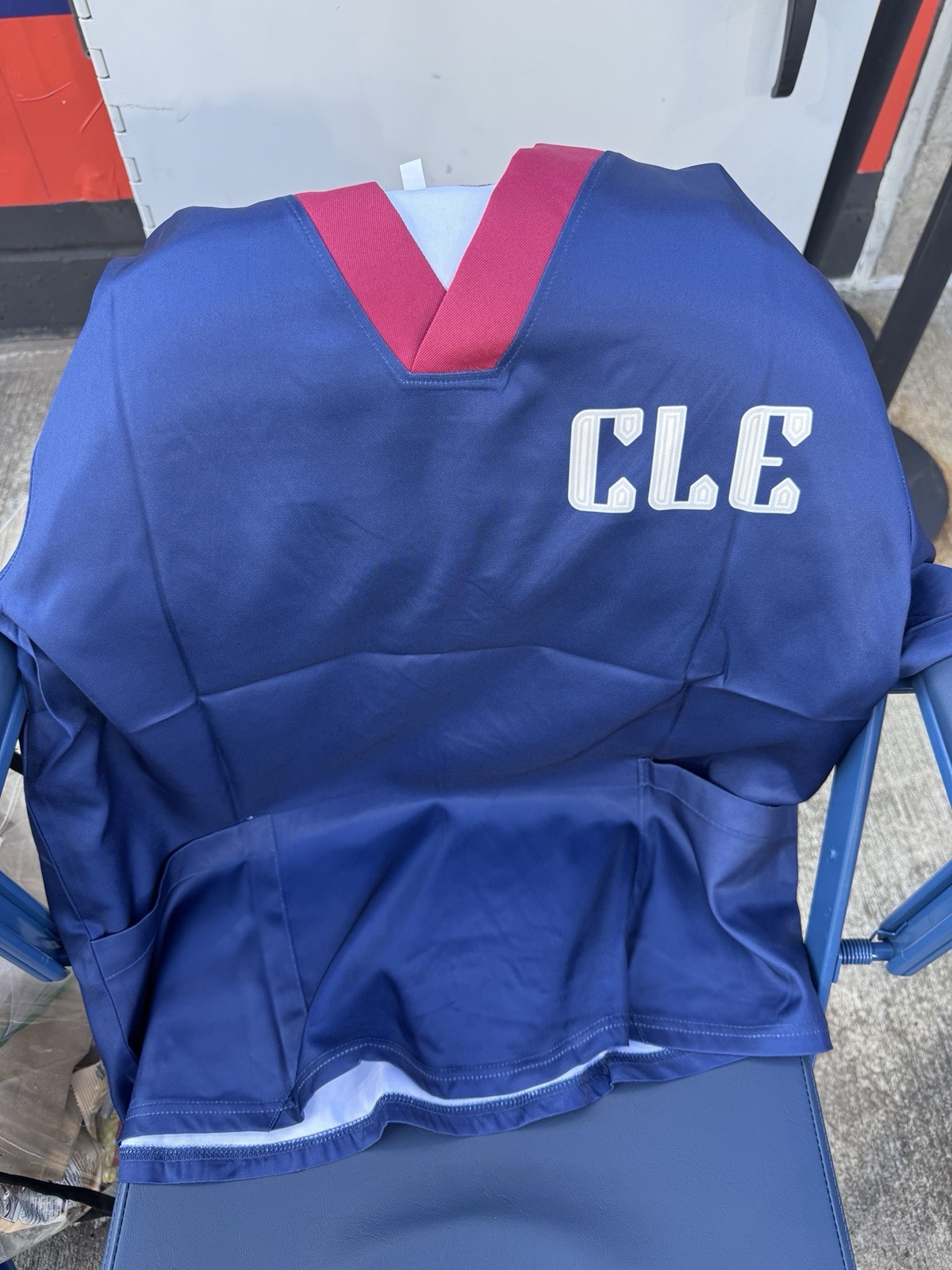Cleveland Guardians City Connect Healthcare Scrub Top SGA 8/13/25 PICK A SIZE!
