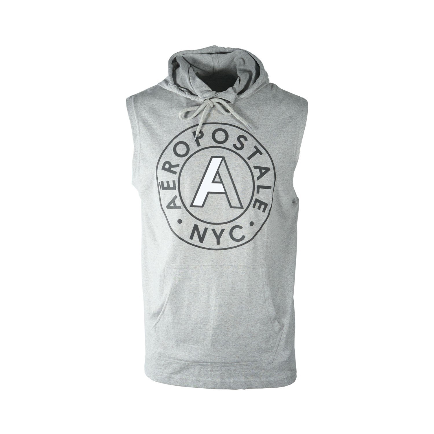 Aeropostale Men&rsquo;s Grey Tank Hooded Sleeveless (S01) – 1 Pack or 2 Pack