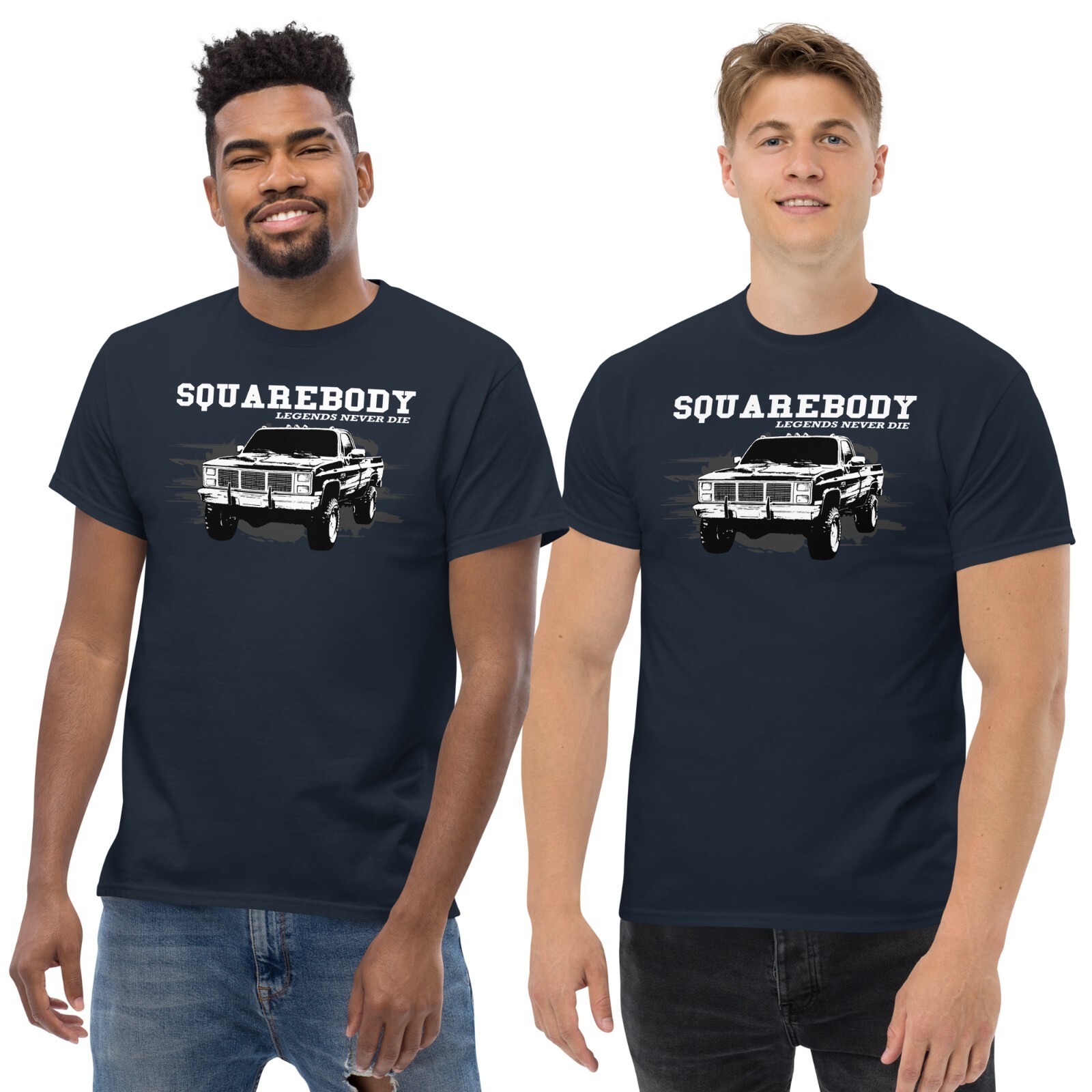 Squarebody Truck T-Shirt, Mens Square Body Shirt, Car Enthusiasts Tee