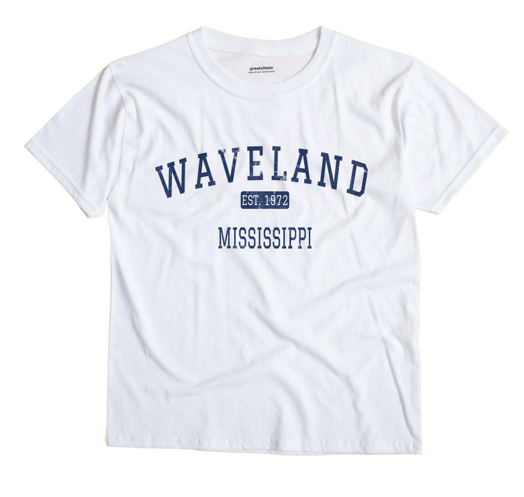 Waveland Mississippi MS T-Shirt EST