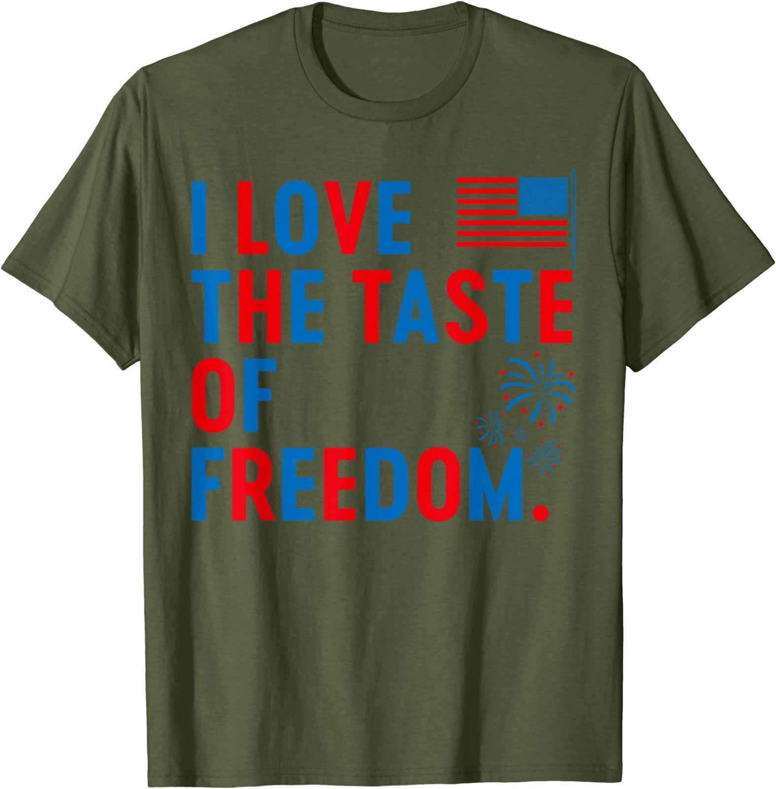 I Love The Taste of Freedom Shirt, Freedom Couple Matching Gifts T-Shirt