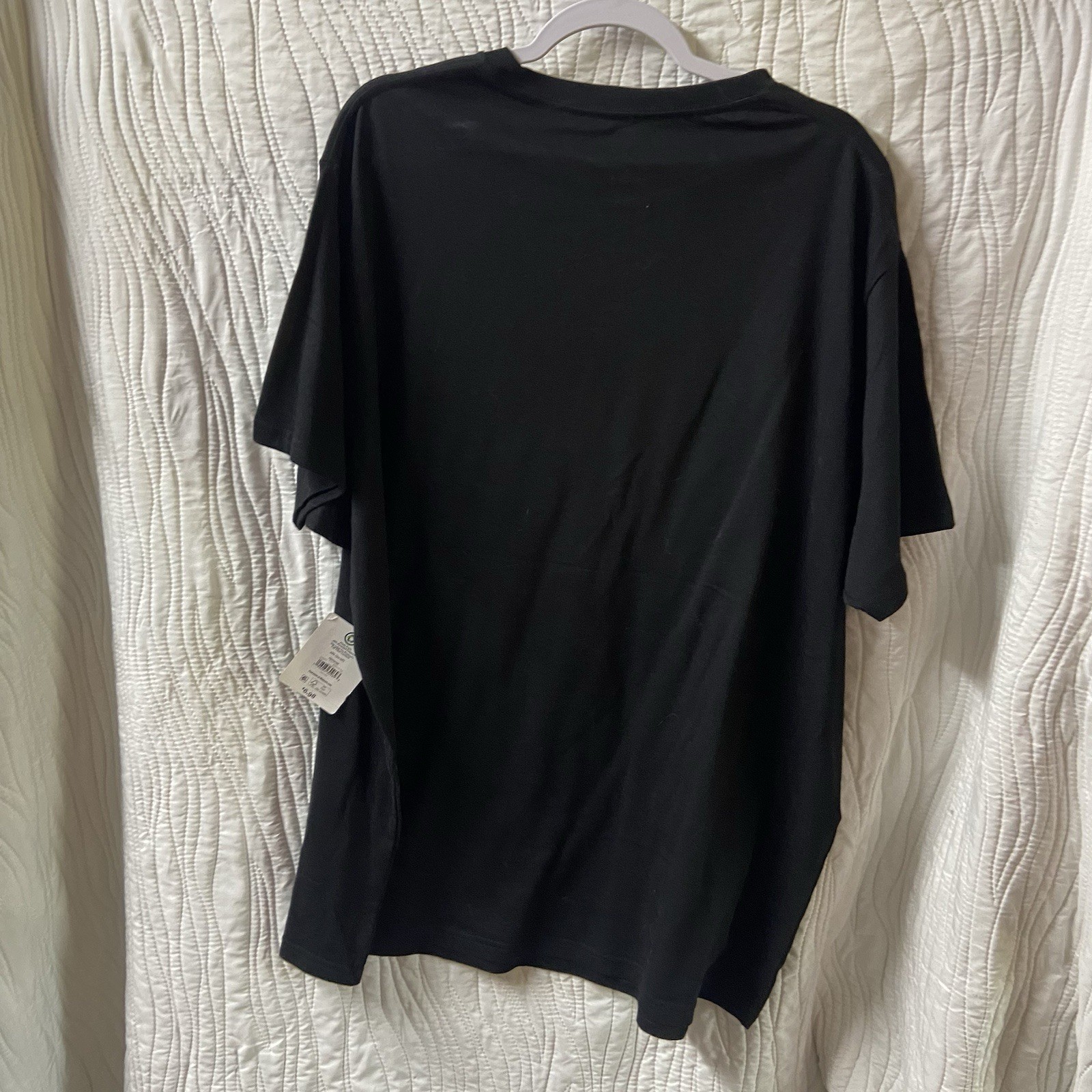 Way to Celebrate! Men&rsquo;s 3XL Black Skeleton Graphic T-Shirt Crew Neck Cotton