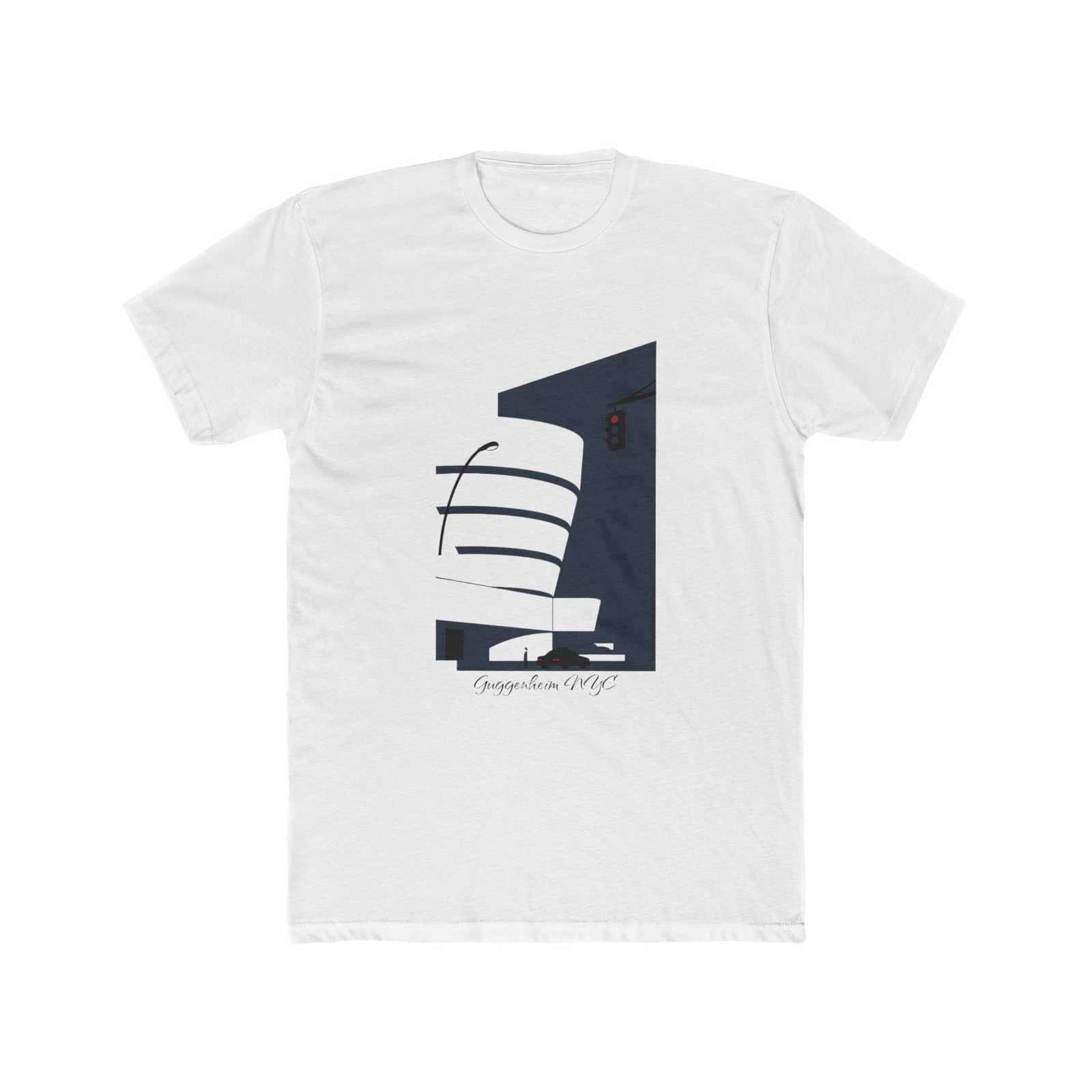 Guggenheim Museum New York City Men&rsquo;s Cotton Tee Modern Art Frank Lloyd Wright