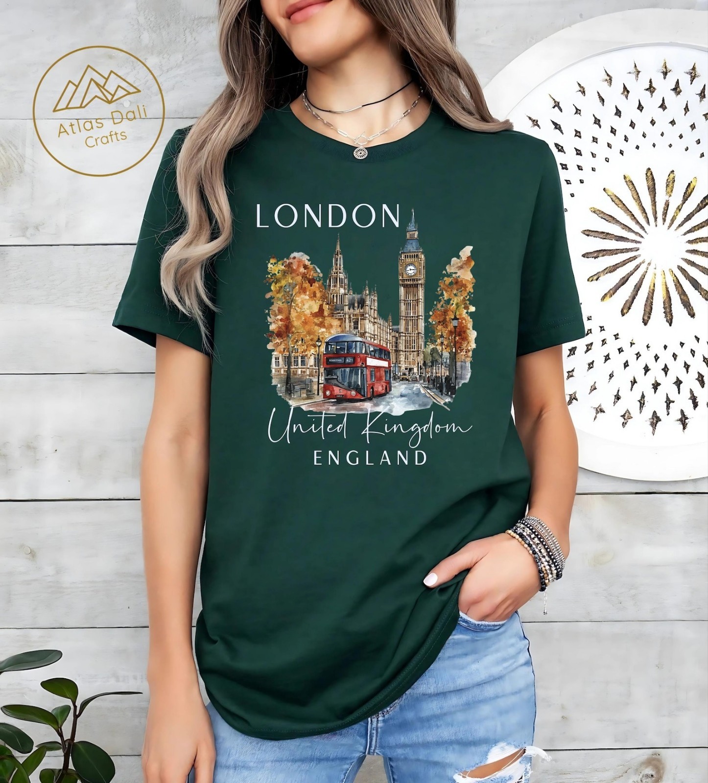 London Unisex Shirt Travel Gift United Kingdom Trip Souvenir Tee