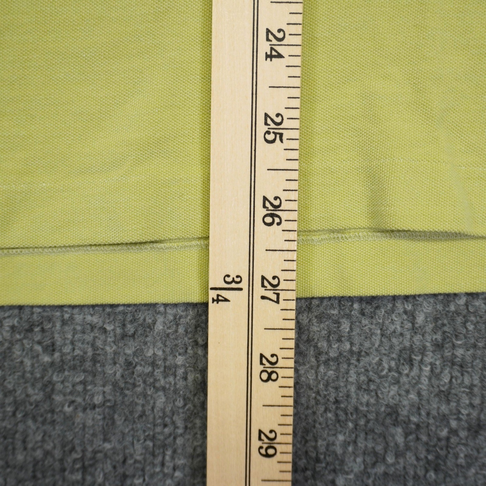 Ermenegildo Zegna T Shirt Men L 52 Lime Green Cotton Tencel Made in Italy Luxury