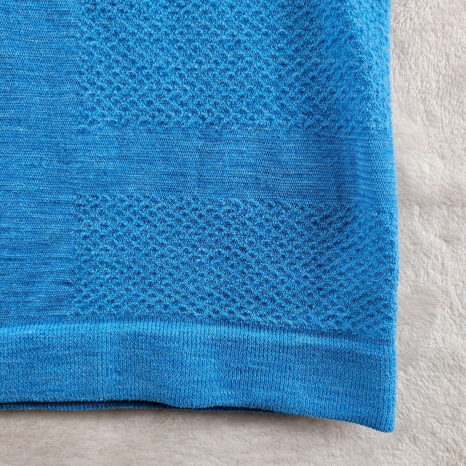 Adidas Running Adistar Men&rsquo;s Size L Solid Blue Extra Slim Crew-Neck T-Shirt