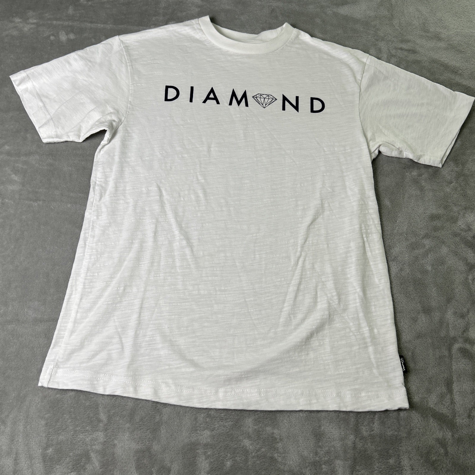 Diamond Supply Co. Crew Neck Short Sleeve T Shirt Mens Size Small White