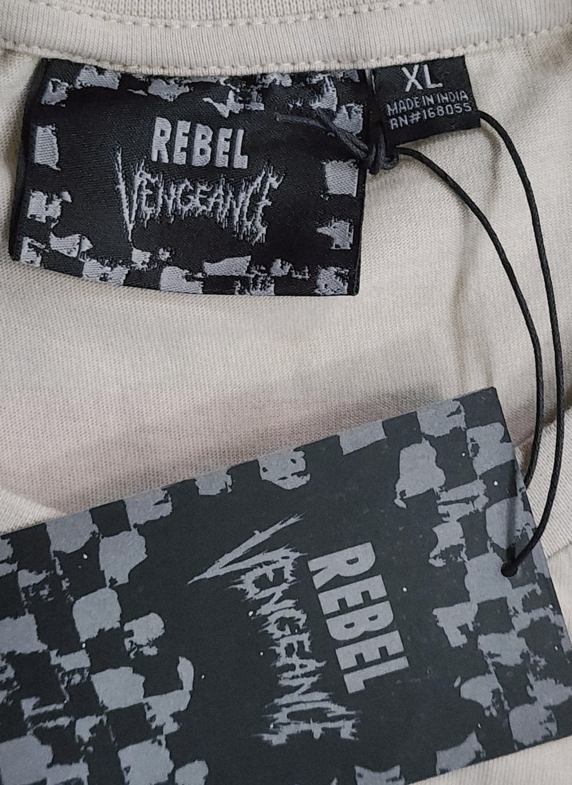 Rebel Vengeance T-Shirt Men&rsquo;s Sz XL Riders Motorsports Racing Rebel Series Tee