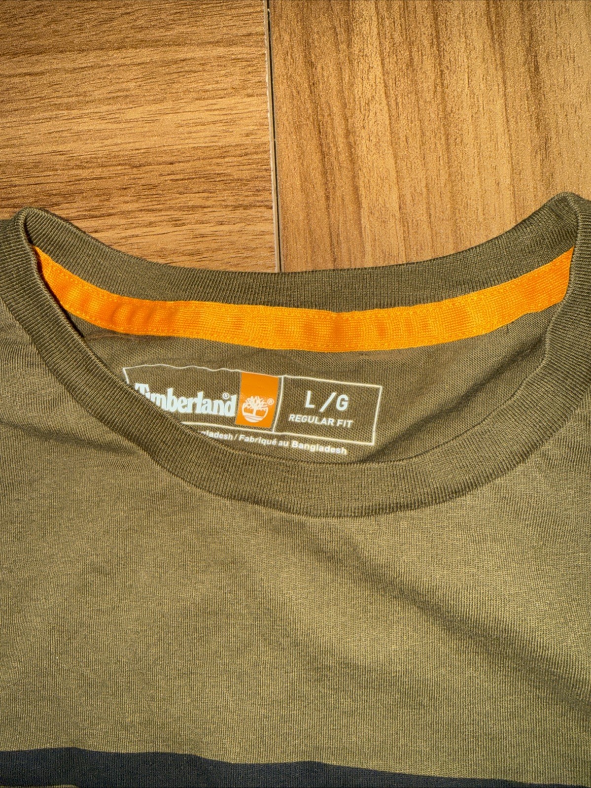 mens timberland long sleeve t-shirt large