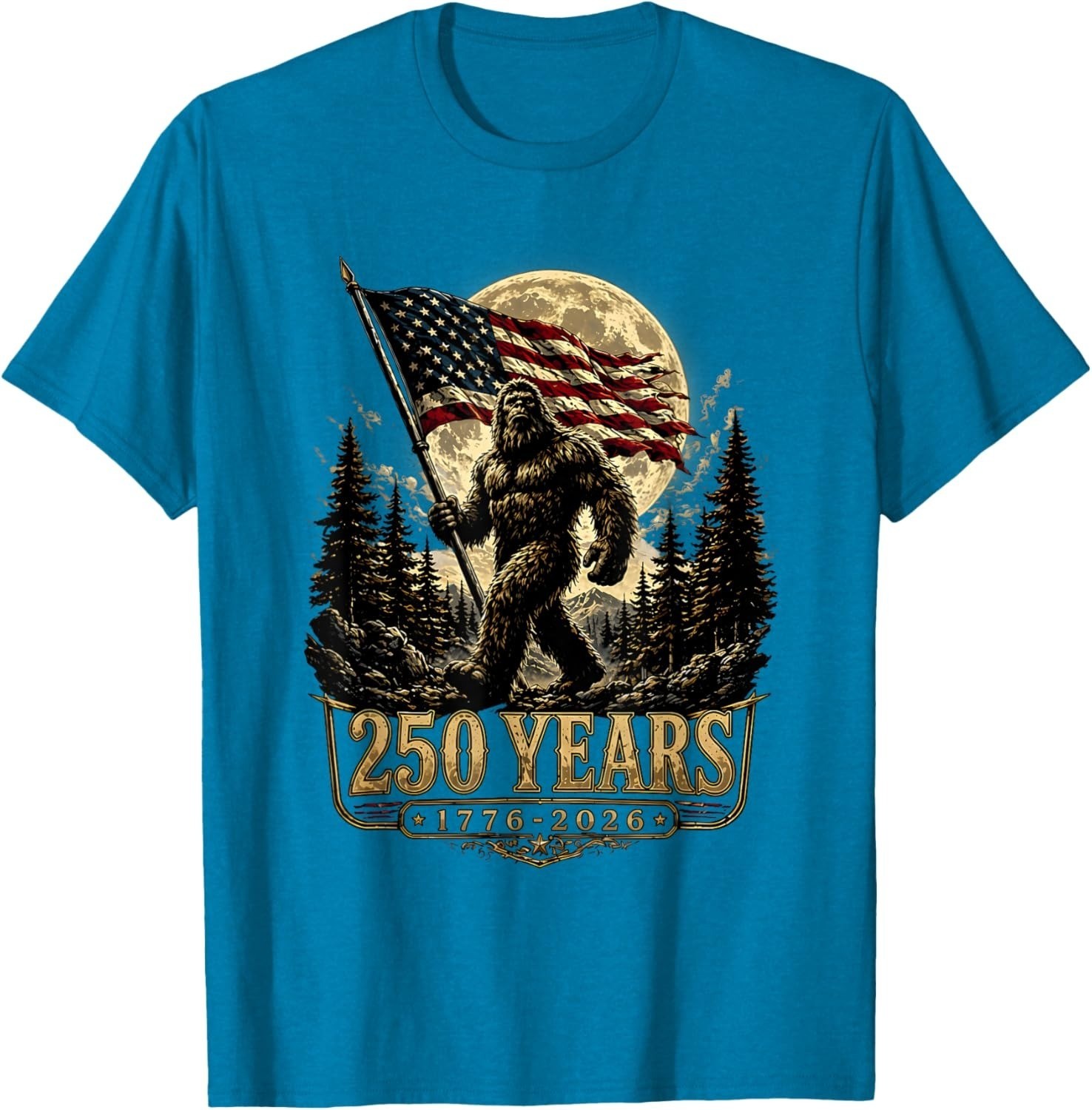 250th Anniversary USA Patriotic 250 Years American 4th July Unisex T-Shirt