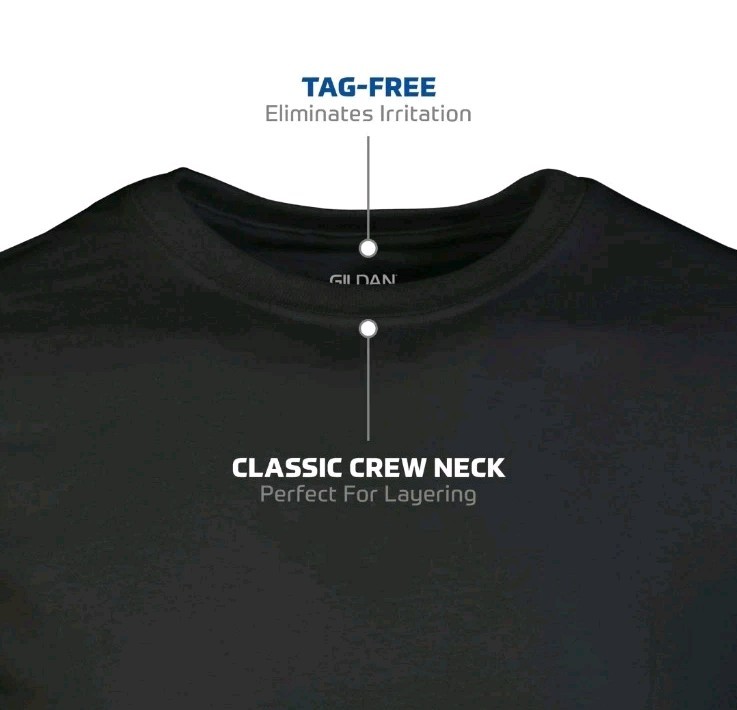 Gildan Men&rsquo;s Crew T-Shirts Multipack Style G1100 BlackSport GreyCharcoal Size M