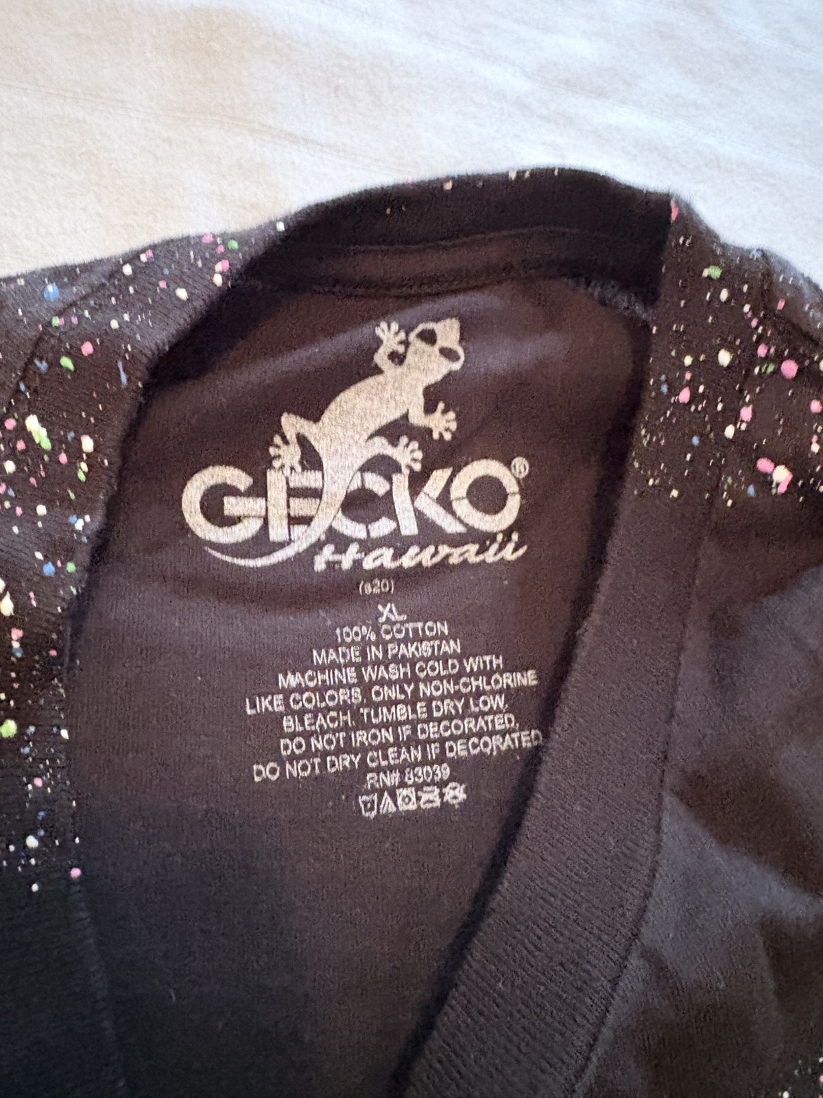 LOT OF 2 Gecko Hawaii Men&rsquo;s Size XL Shirts EUC