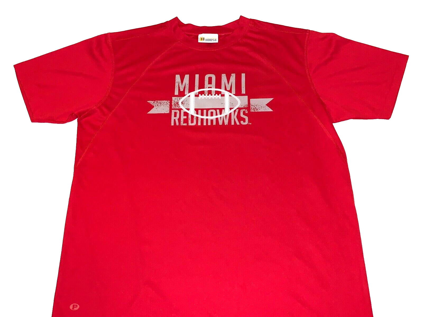 Miami University of Ohio Redhawks Football Team T-Shirt New! LARGE
