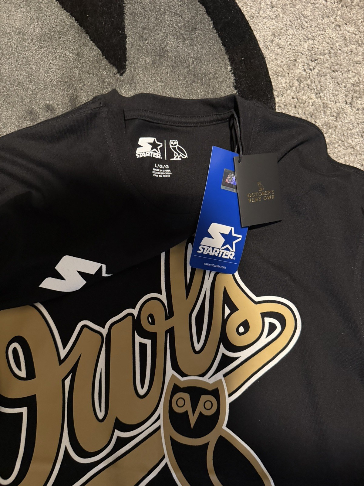 OVO Starter Owls Shirt Octobers Very Own Size Large