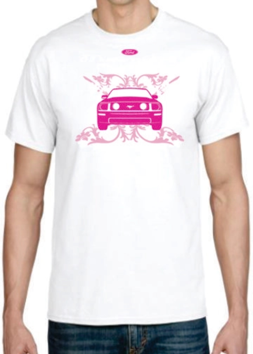 Adult DryBlend® T-Shirt – (MUSTANG GIRLS – FORD HOT ROD PONY )