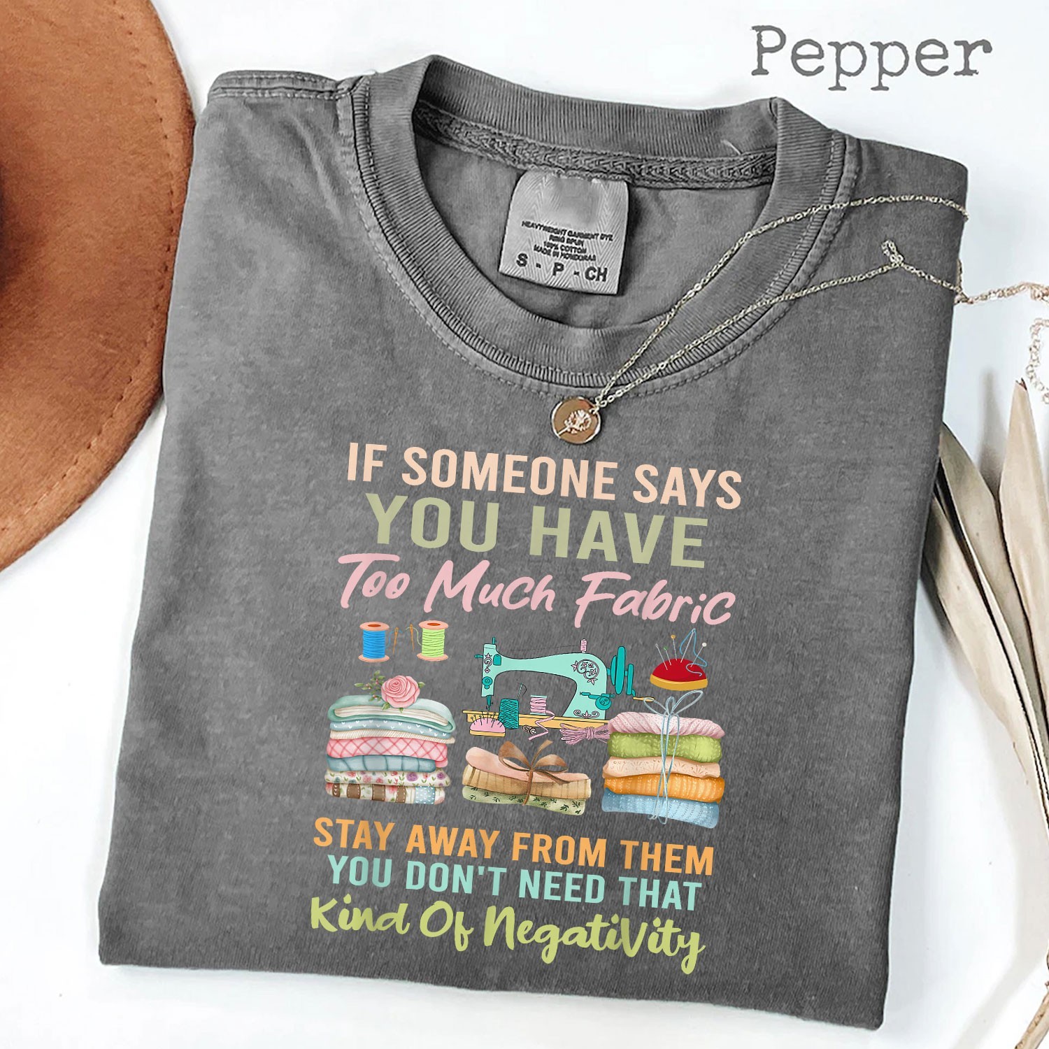 Too Much Fabric Sewing Quilting Humor Shirt, Quilter Funny T-Shirt Tee